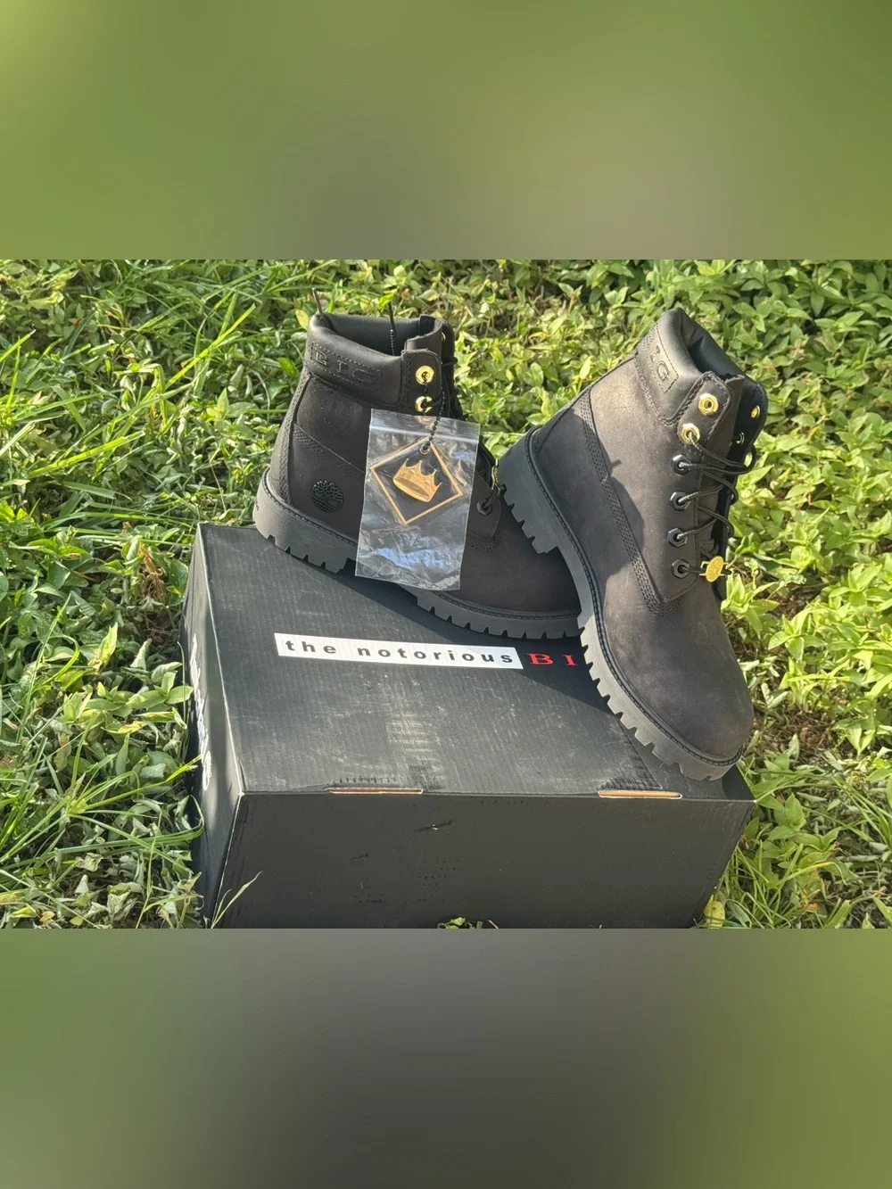 Timberland Notorious B.I.G 30th Anniversary Boots 4.5M 6.5 W Limited edition New